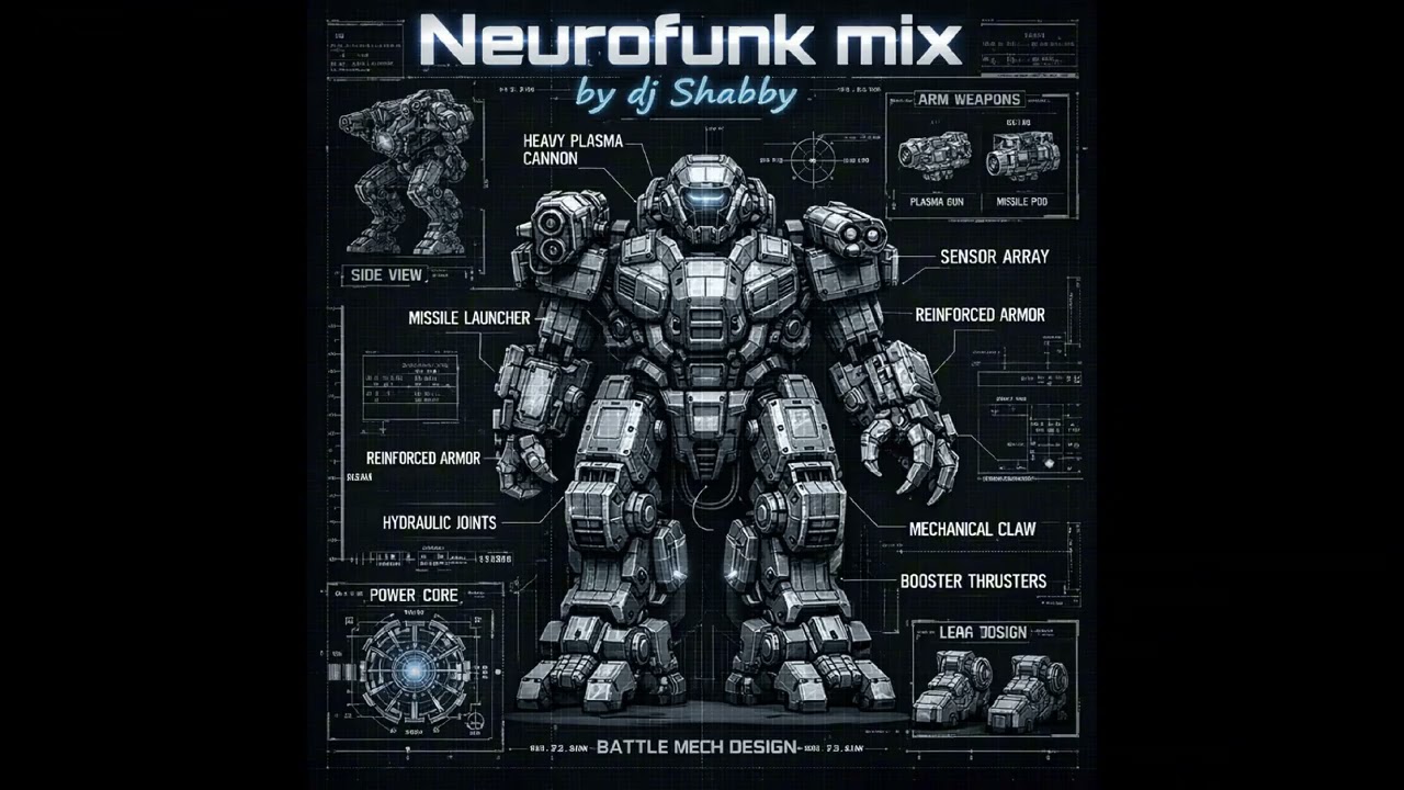dj Shabby - September 2025 Neurofunk Mix 