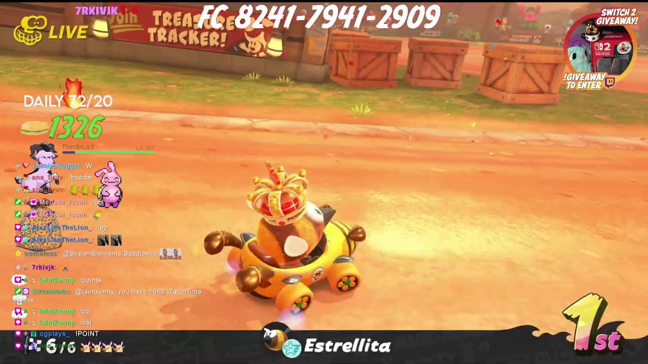 MARIO KART WORLD PARTNER PUSH
