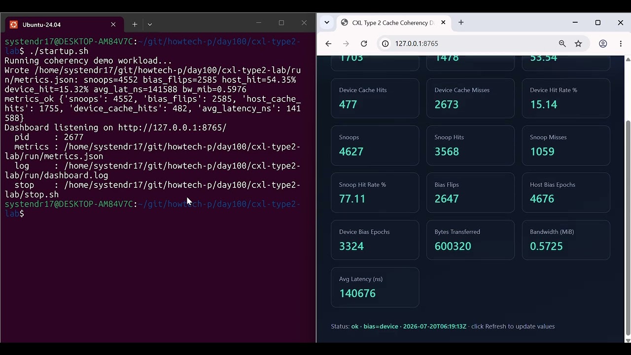 Kernel Support for CXL Cache Coherency and Security in Type 2 Devices