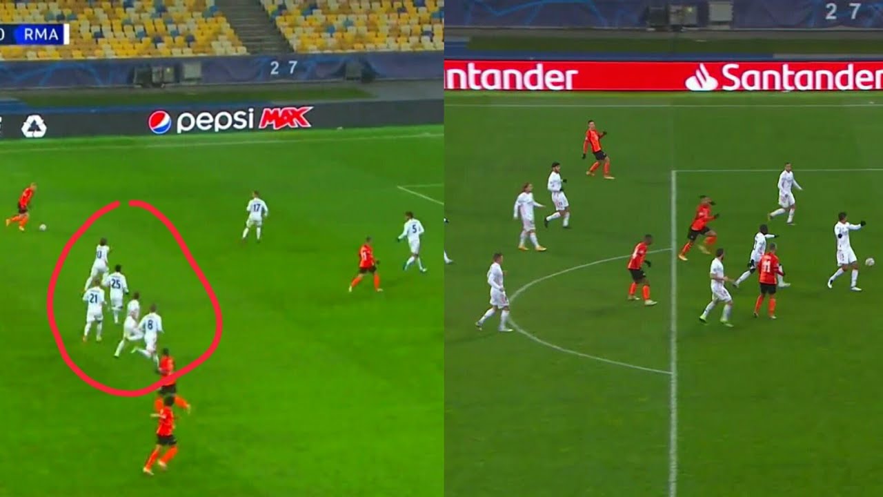 Real Madrid Defense Mistakes vs Shakhtar Donetsk