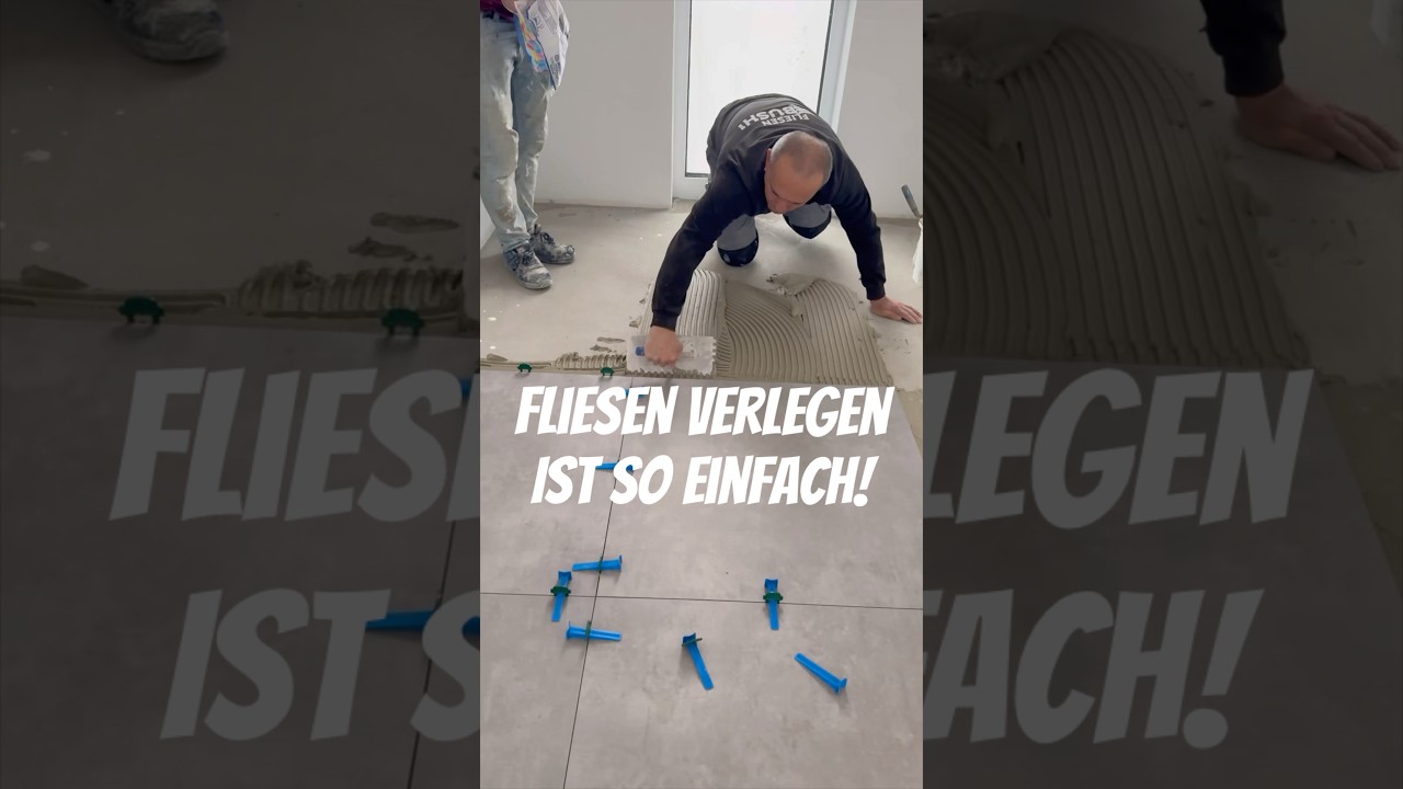 Fliesen verlegen leicht gemacht | Schritt-f&uuml;r-Schritt Anleitung f&uuml;r perfekte Fliesen #hausbau