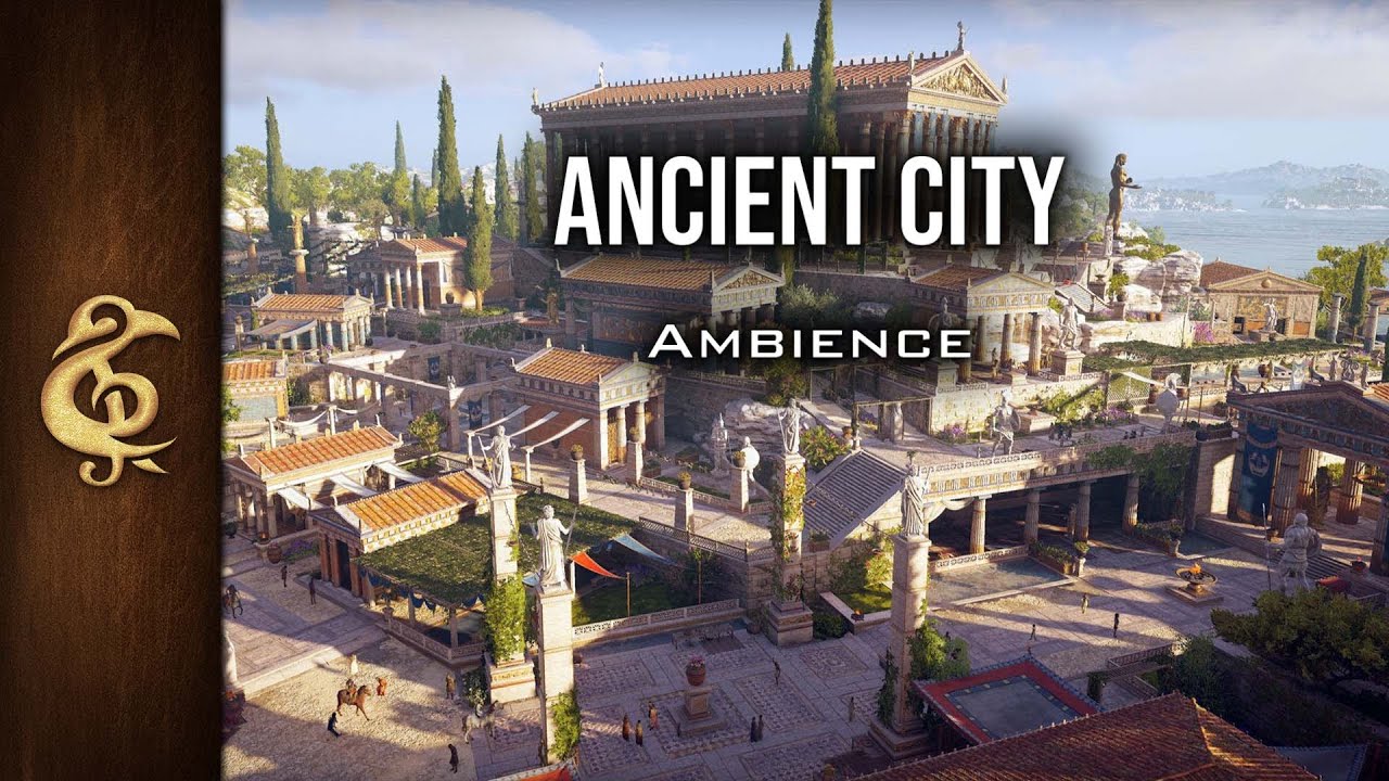 Ancient City - Streets | Antiquity Ambience - Collaboration with @AdrianvonZiegler | 3 Hours