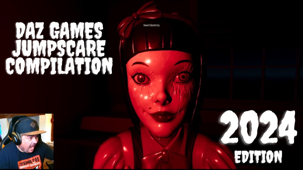 Daz Games Jumpscare Moments 2024 Compilation