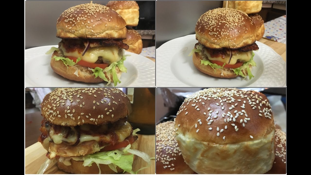 MEGA HAMBURGER DA PAURA - The most devastating XXXL burger ever!
