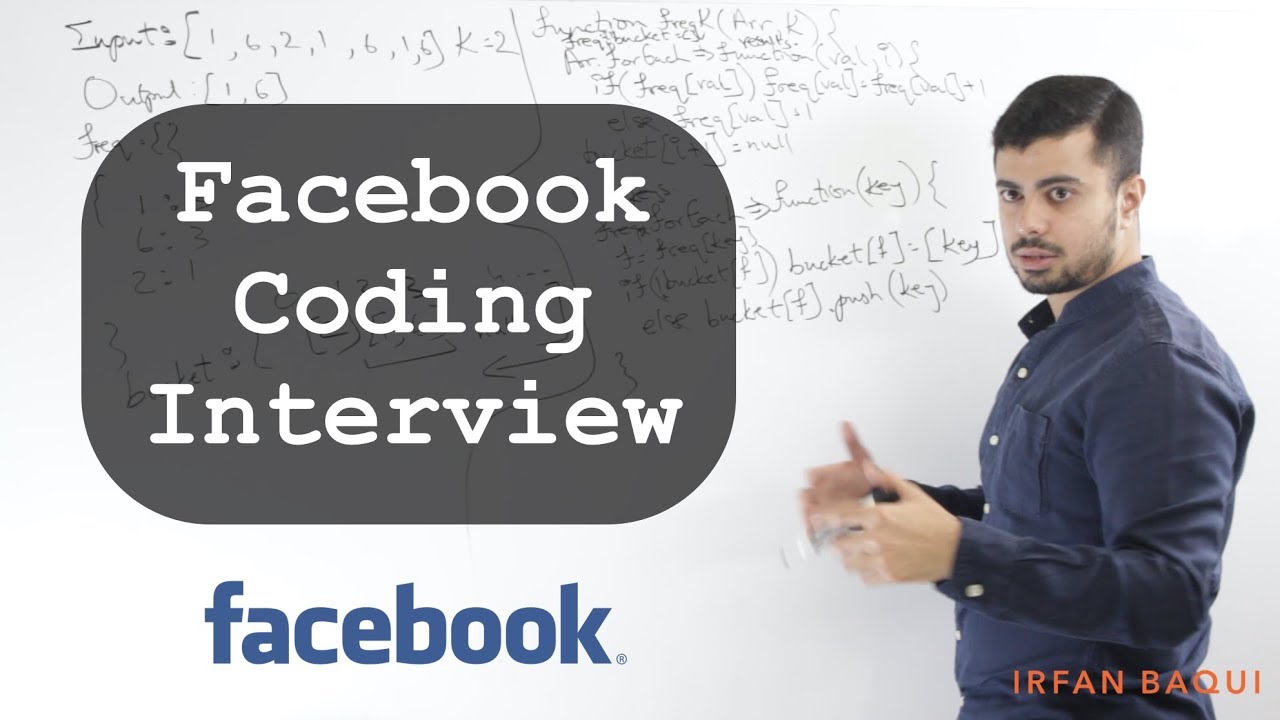 Facebook Interview: K Most Frequent Elements - Whiteboard Thursday