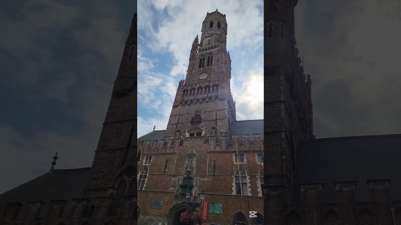 Main Tourist attractions in Brugge (Bruges) Belgium . 