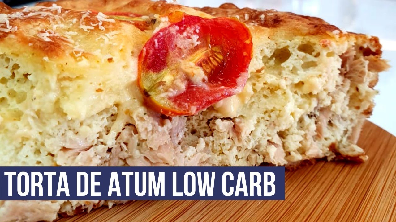TORTA LOW CARB DE ATUM | SUPER FÁCIL | GOSTOSA DE VERDADE | Gustavo Mota