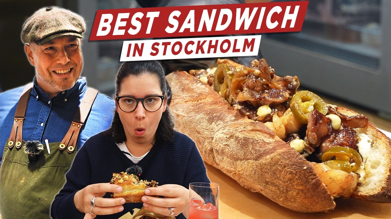 I tried the BEST sandwiches in Stockholm I What’s Good to Eat Ep04