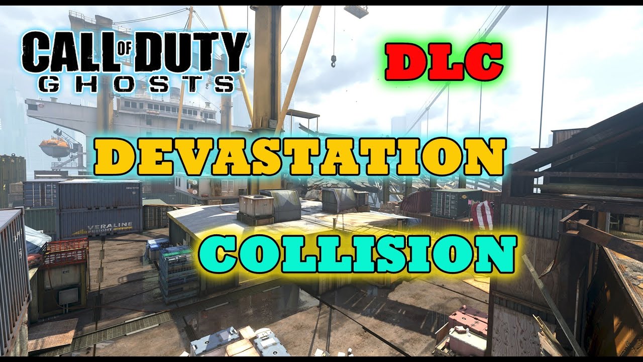 CoD Ghost: Collision Gameplay! DEVASTATION MAP PACK (Cod Ghost Online Multiplayer Gameplay XBOX ONE)