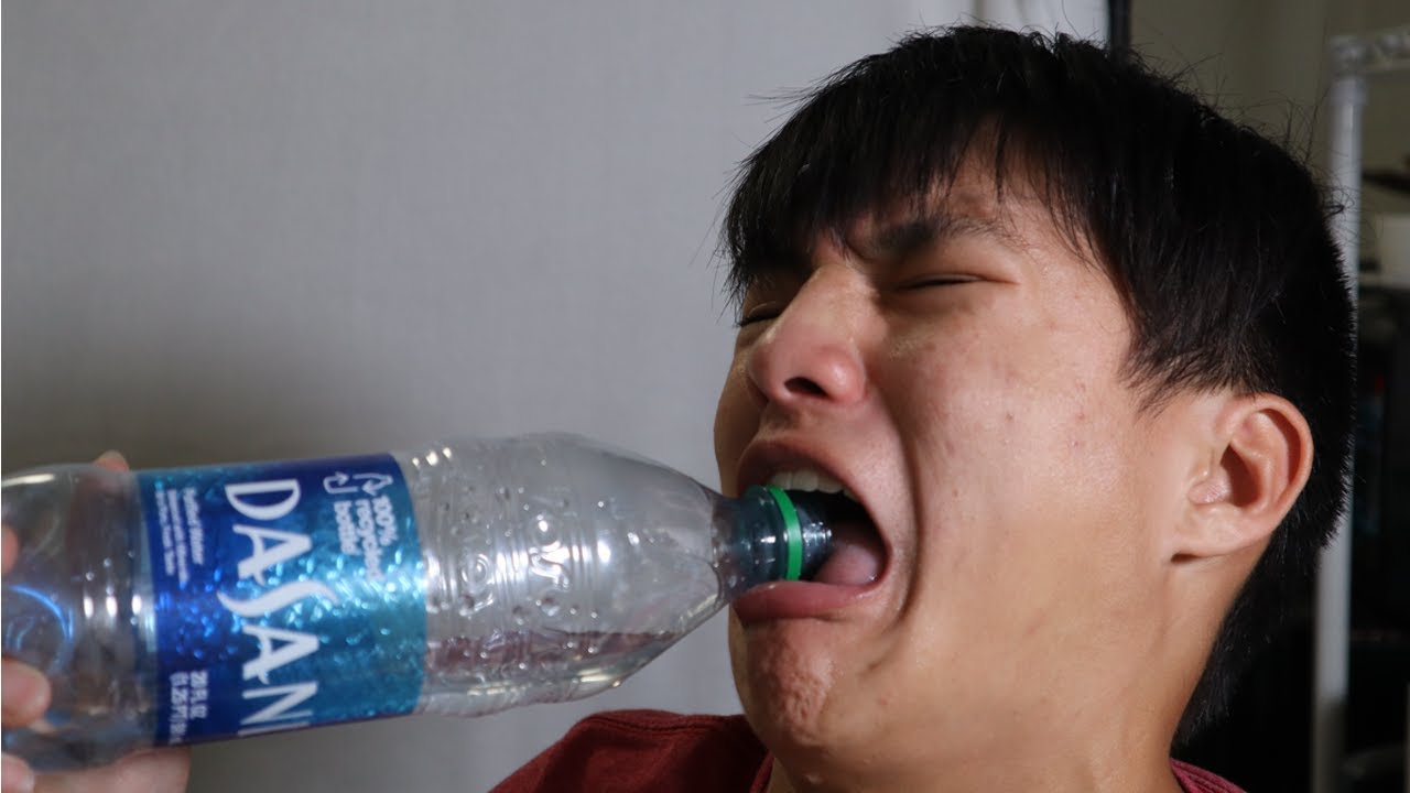 Drinking dasani without puking | My hardest challenge yet...