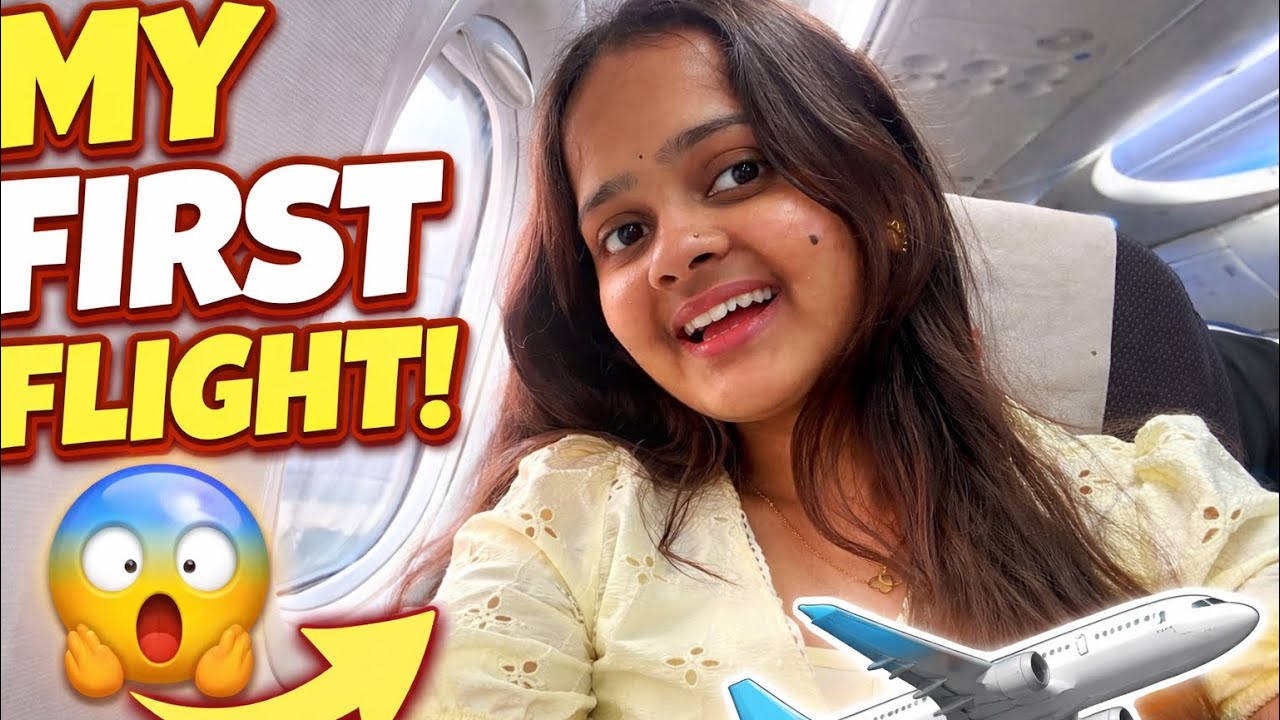 I Took My First Flight Ever 😭✈️ | First Matcha Failed.... | Domestic Flight