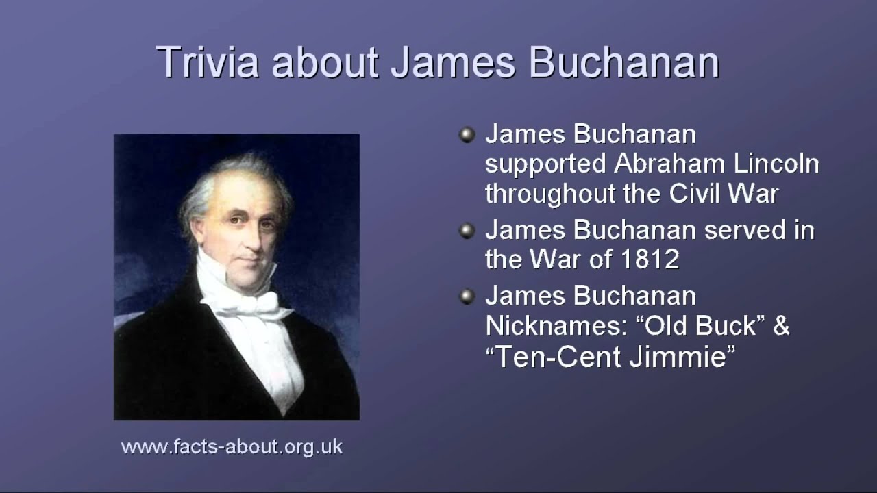 President James Buchanan Biography