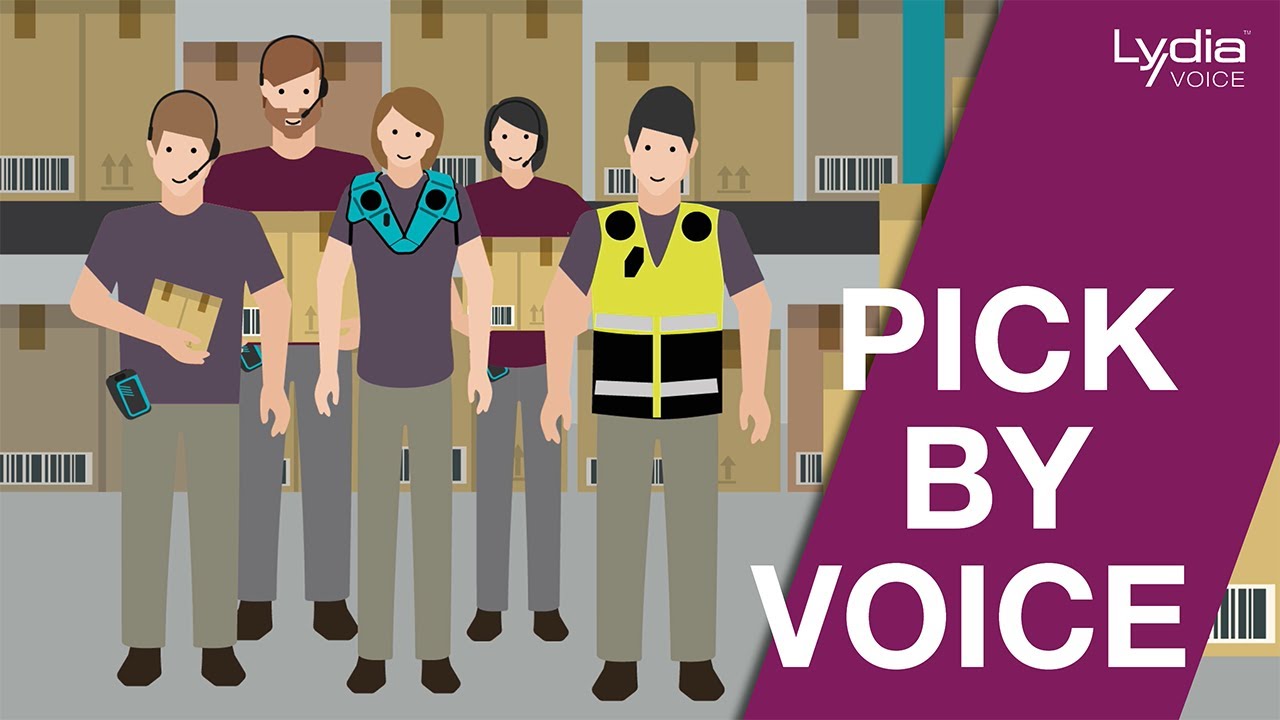 Pick by Voice mit LYDIA Voice - die smarte Sprachassistentin f&uuml;r Logistik, Industrie und Maintenance