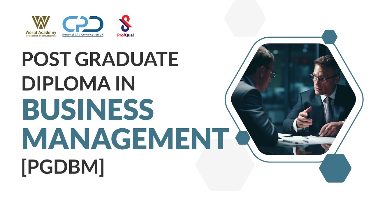 Post Graduate Diploma in Business Management [PGDBM]