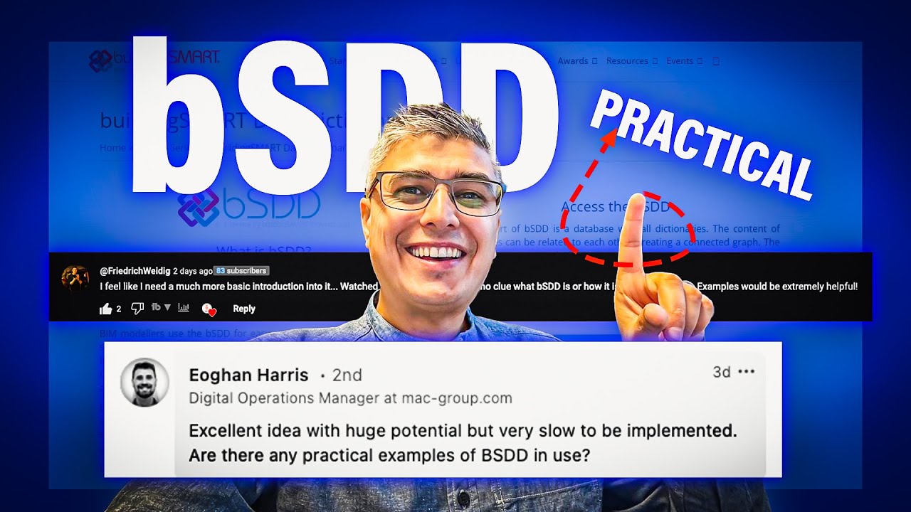 Hands-On bSDD with BlenderBIM #openbim #bsdd
