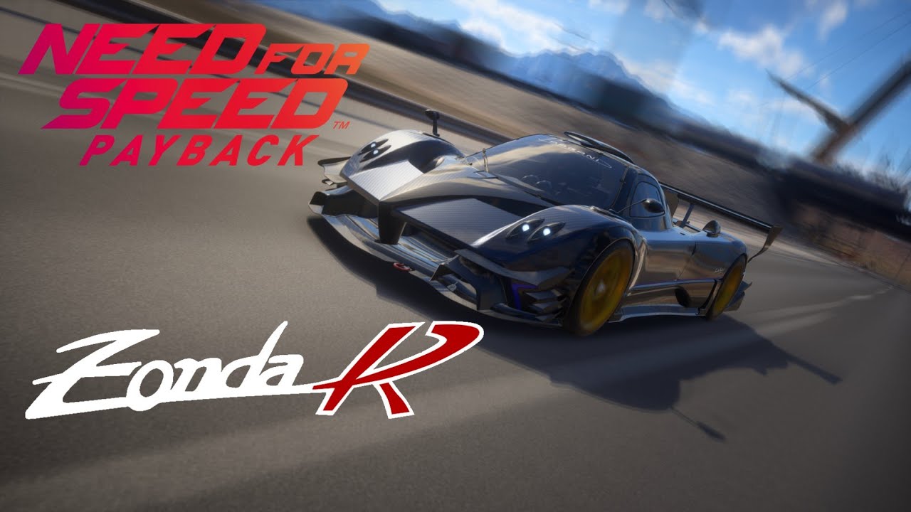 NFS Payback car mod: Pagani Zonda R 