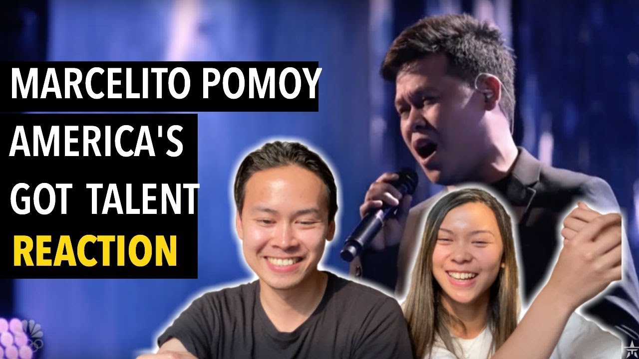 Marcelito Pomoy America's Got Talent REACTION