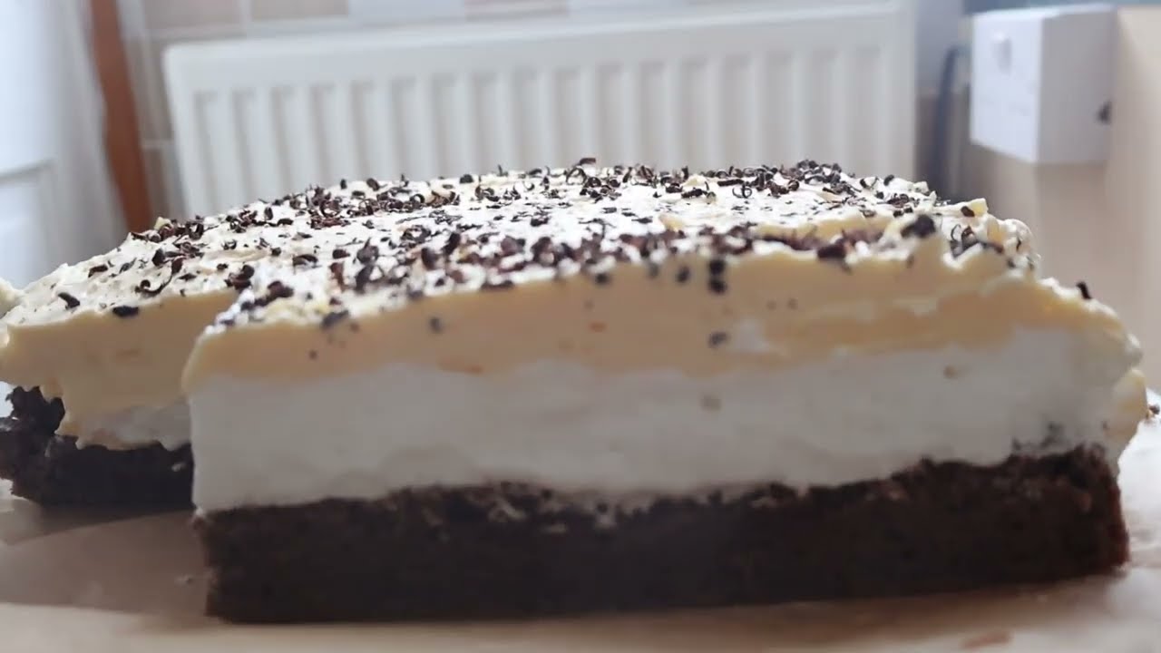 Swiss Merengue and Vanilla Cream Cake ❤️😘/ Prajitura cu bezea elvetiana si crema de vanilie