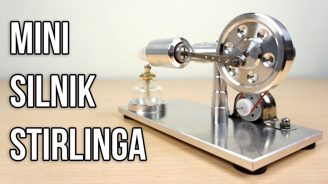 Test Szybkiego Mini Silnika STIRLINGA z Chin!