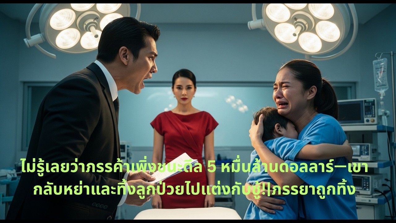 ไม่รู้เลยว่าภรรค้าเพิ่งชนะดีล 5 หมื่นล้านดอลลาร์—เขากลับหย่าและทิ้งลูกป่วยไปแต่งกับชู้!|ภรรยาถูกทิ้ง