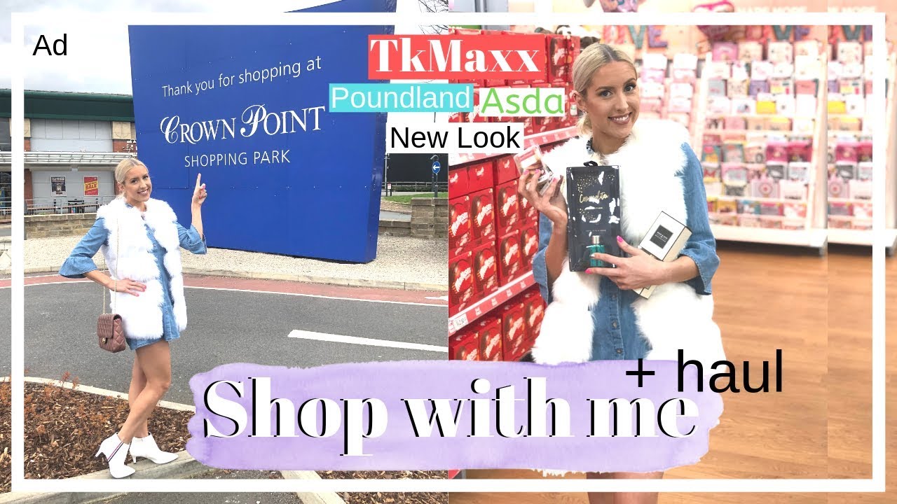 COME SHOPPING WITH ME & HAUL | TKMAXX, POUNDLAND, ASDA LIVING +MORE | Ad