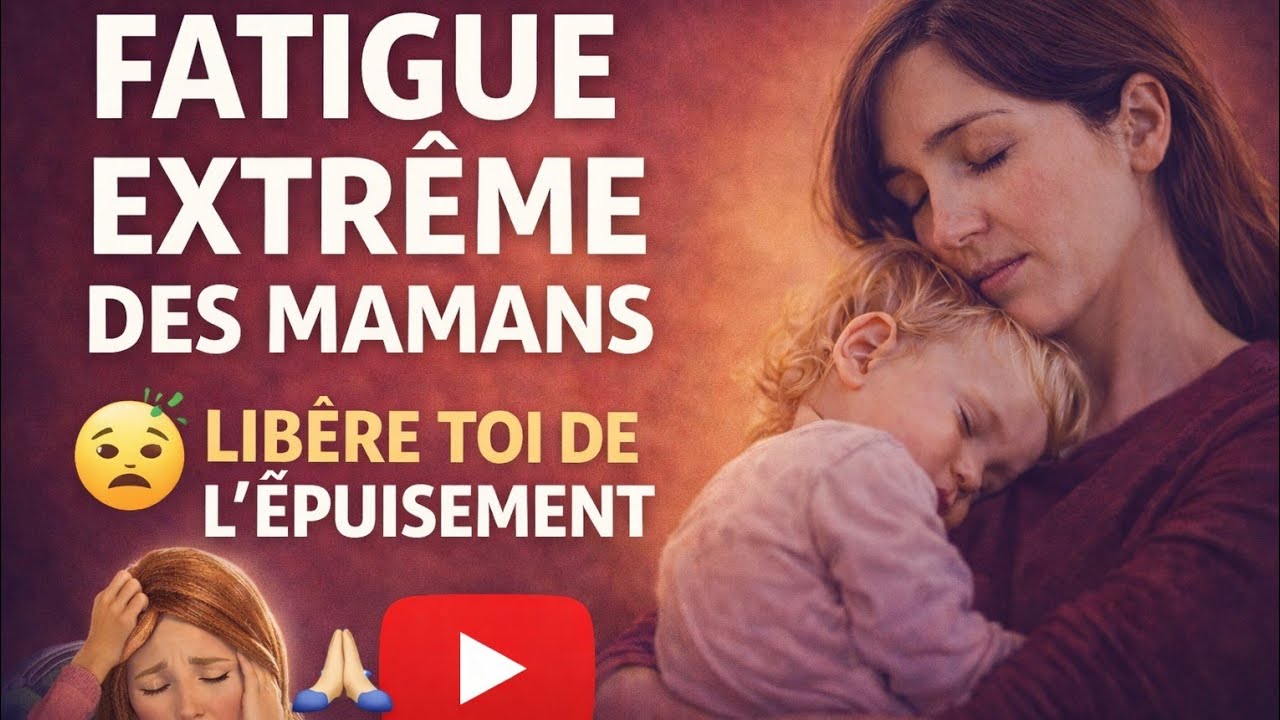 Fatigue extrême des mamans 🫩 Quand tu n’en peux plus mais que tu continues - Ronde EFT