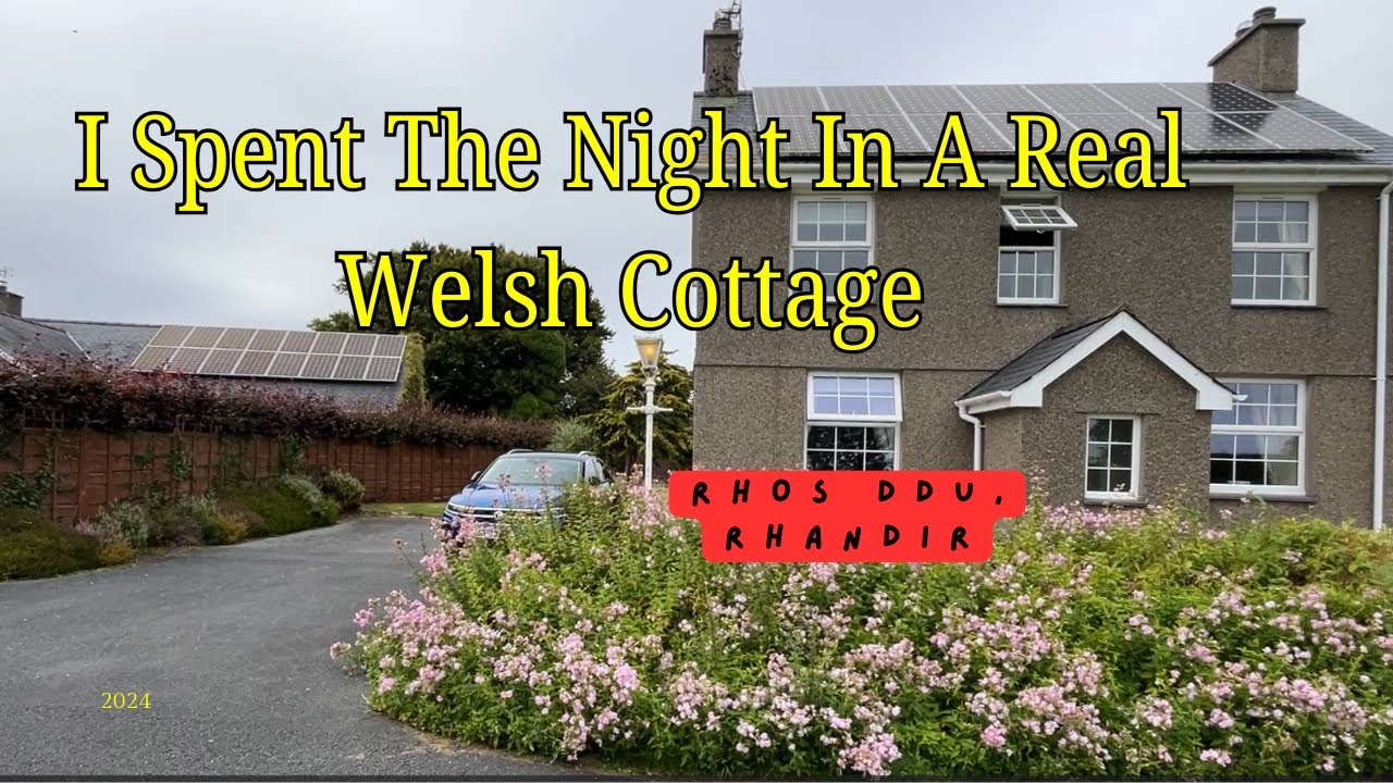 I Spent a Night in a Charming Welsh Cottage!