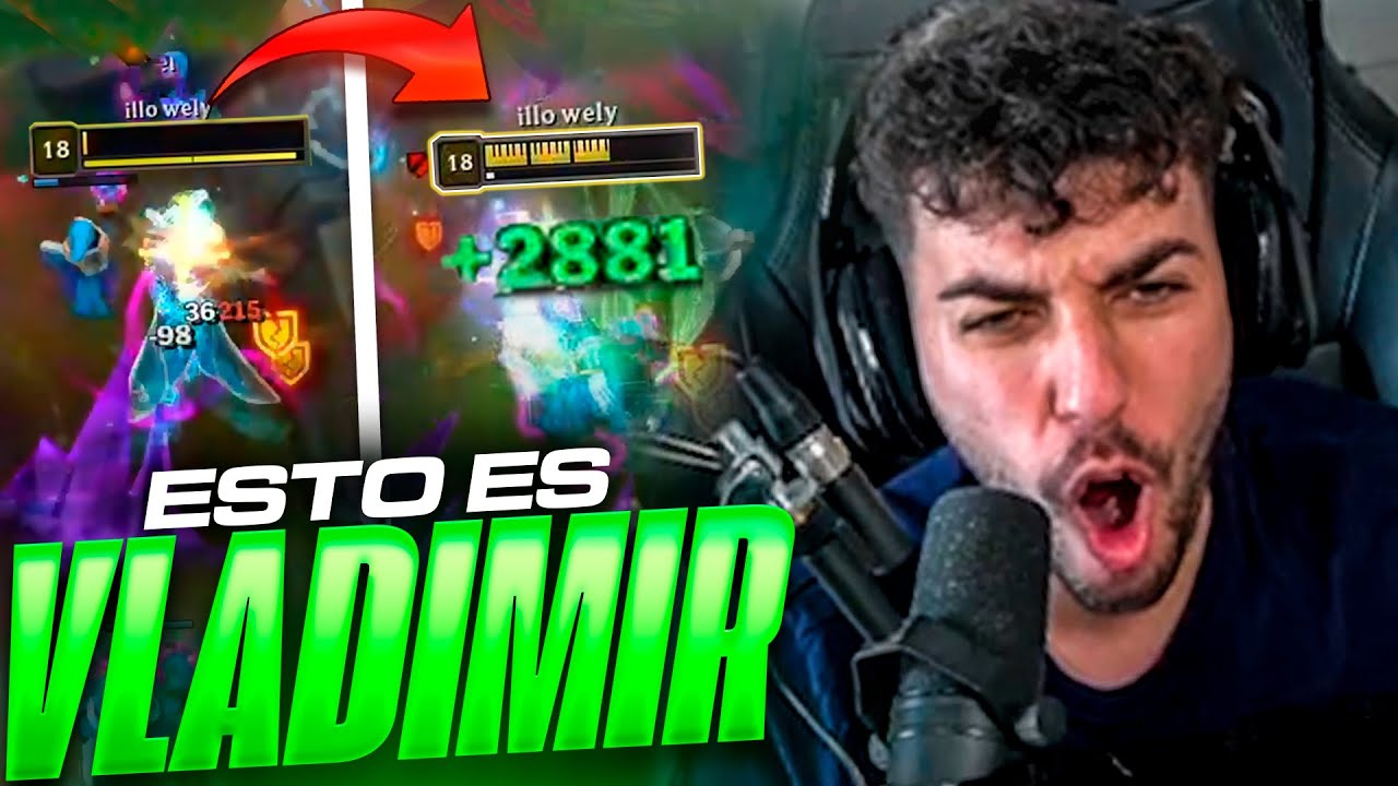 ¡Me CURO +3000HP con una sola Q de VLADIMIR! Esto es INCREIBLE | Werlyb