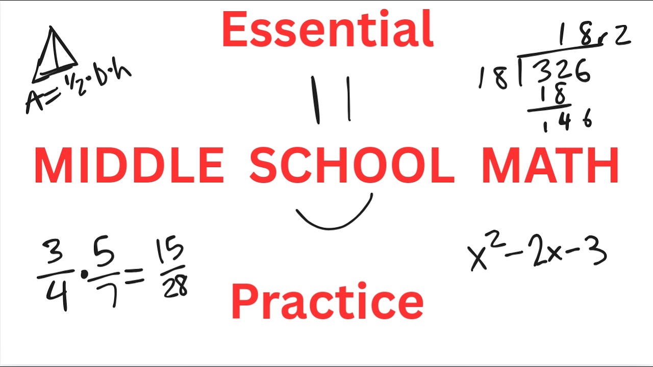 Essential Middle School Math Concepts - Math Practice Problem #12