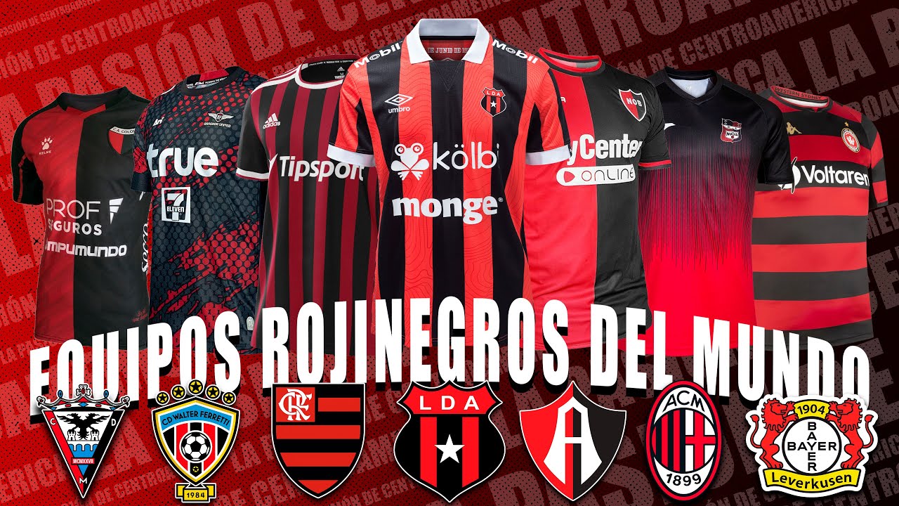 Clubes Rojinegros del Mundo ⚫🔴🌎 | LPCA N.º140
