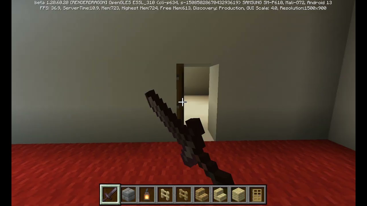 Minecraft ta yaptığım şeyleri gösteriyorum