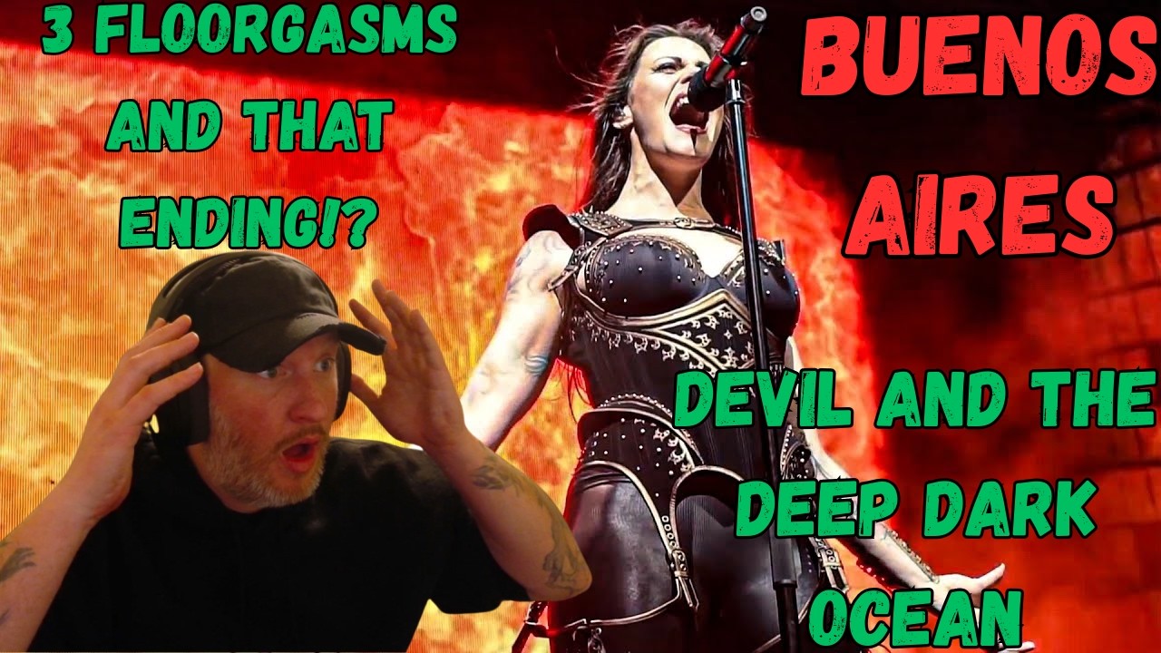NightWish - Devil and The Deep Dark Ocean Live REACTION #reaction #nightwish #floorjansen