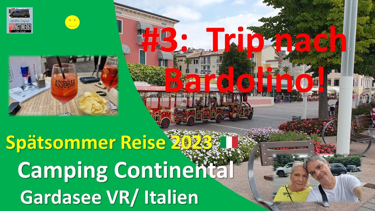 Italien 2023 🇮🇹 Gardasee /#3/Trip nach Bardolino 😃 / Antik und modern! 👍