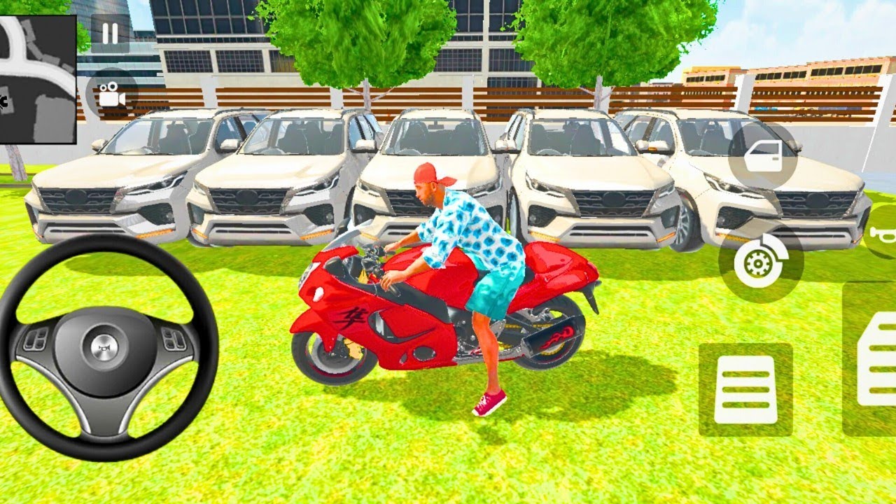 Ultimate vehicles collection in Indian Theft Auto Simulator All Car Bike Vehicles 3D Simulator Game 