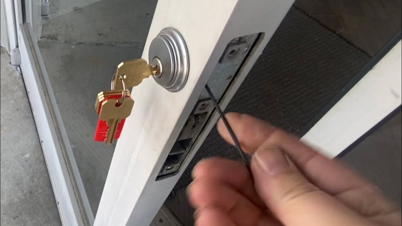 Re-keying 2 doors. Light work