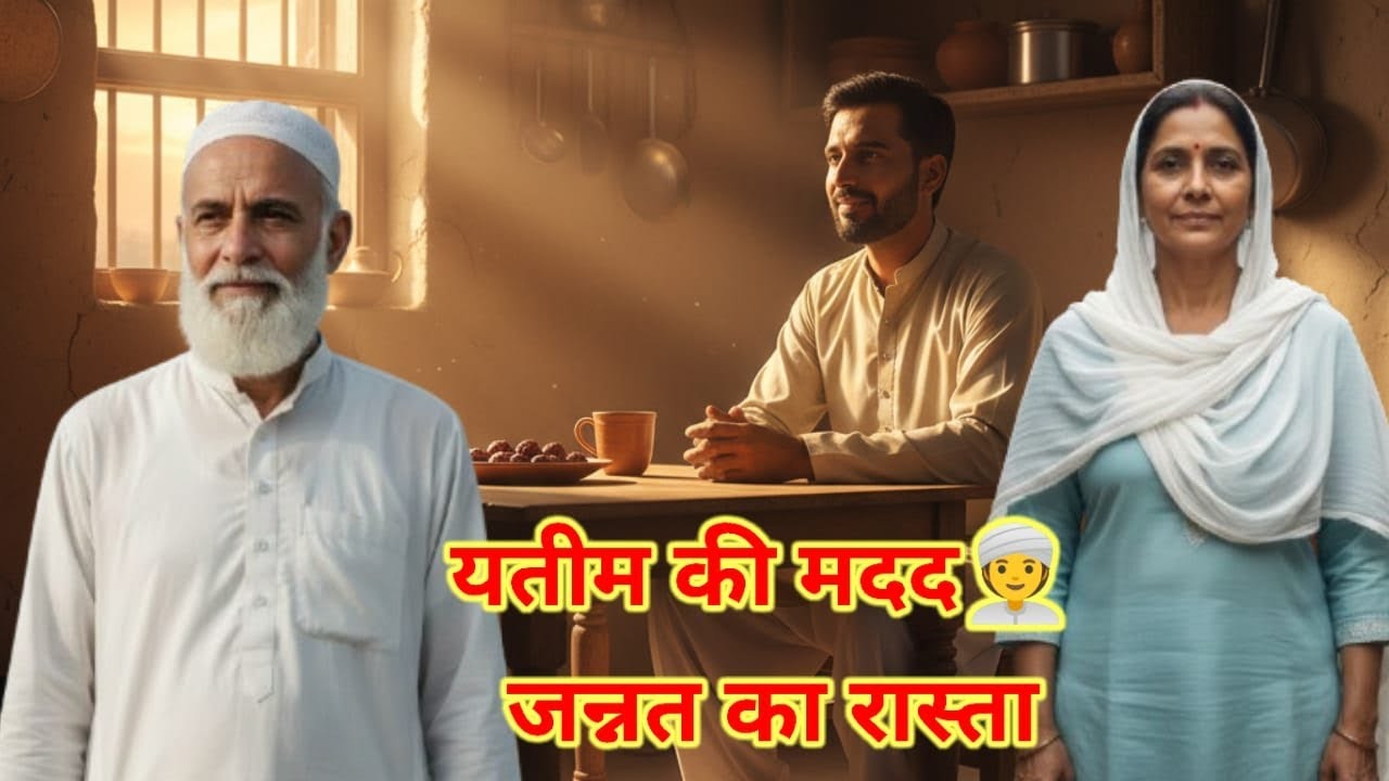 यतीम की मदद की कहानी 👳‍♀️| रमजान में नेक काम | रूहानी इंस्पिरेशनल स्टोरी🔥💯|