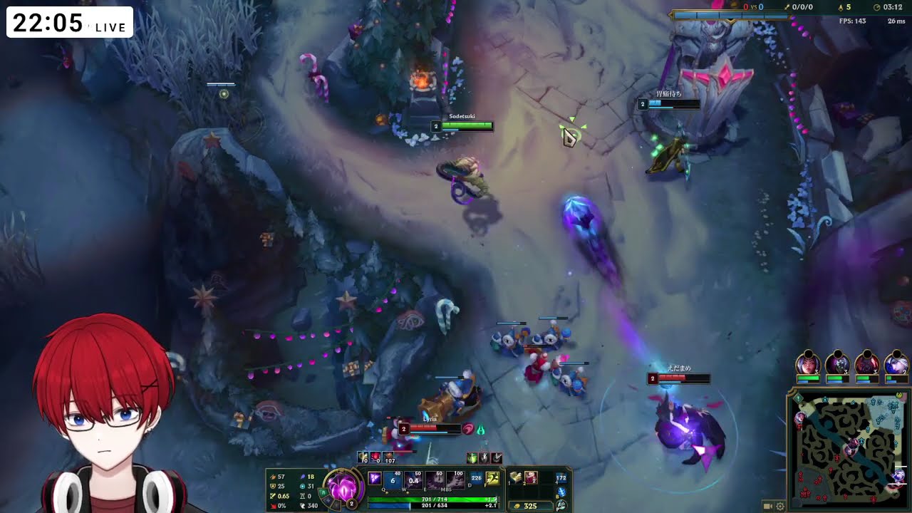 【LoL】超強化週間！Sup練度を上げていく！ #3