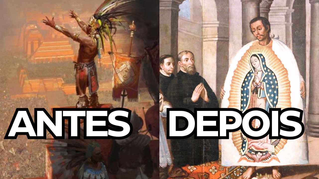 O que transformou os ASTECAS em CATÓLICOS DEVOTOS? | A História de Nossa Senhora de Guadalupe