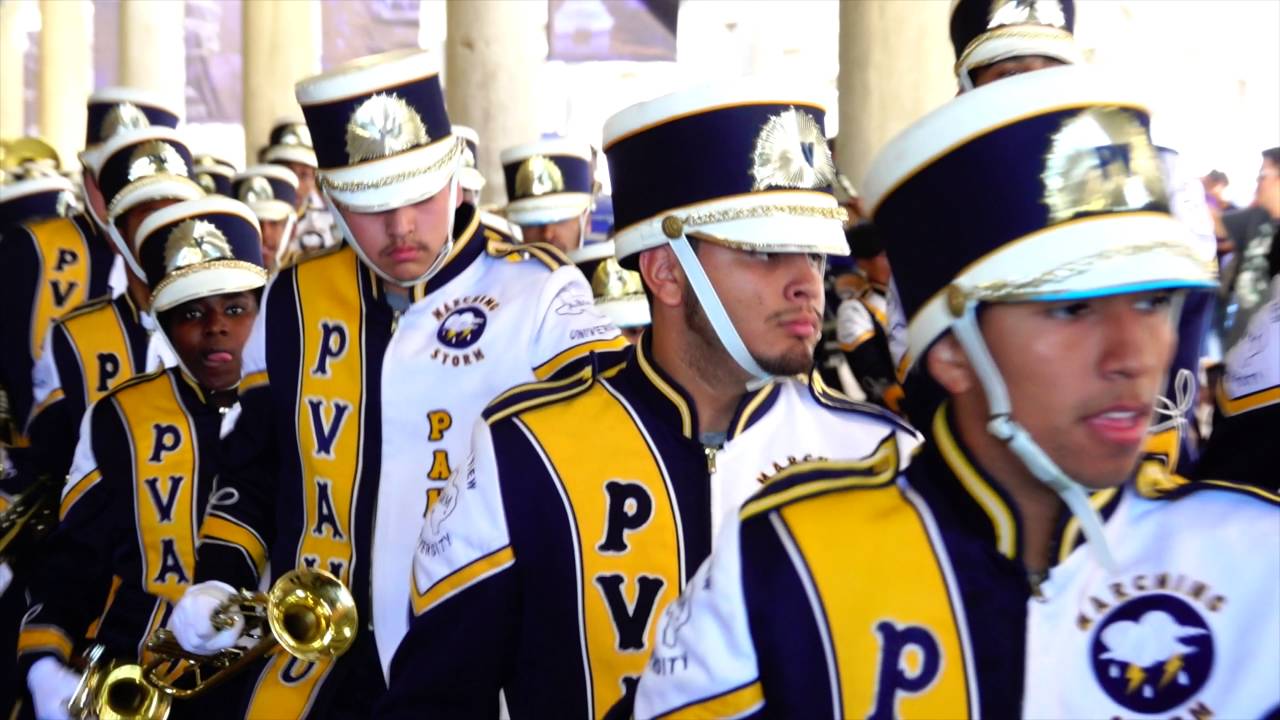 PVAMU Marching into Rice University's Stadium (2016) [Filmed in 4K]
