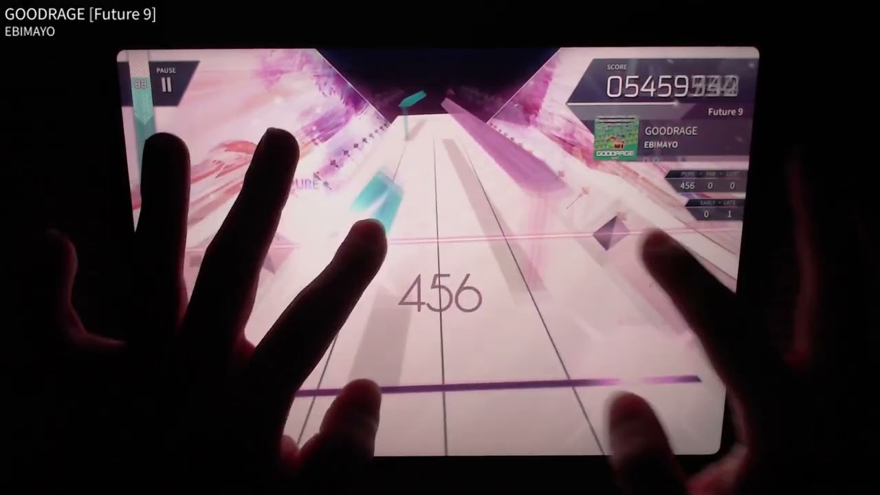 【Arcaea】GOODRAGE [Future] PURE MEMORY -9 手元動画【Eri. / Saicrom】