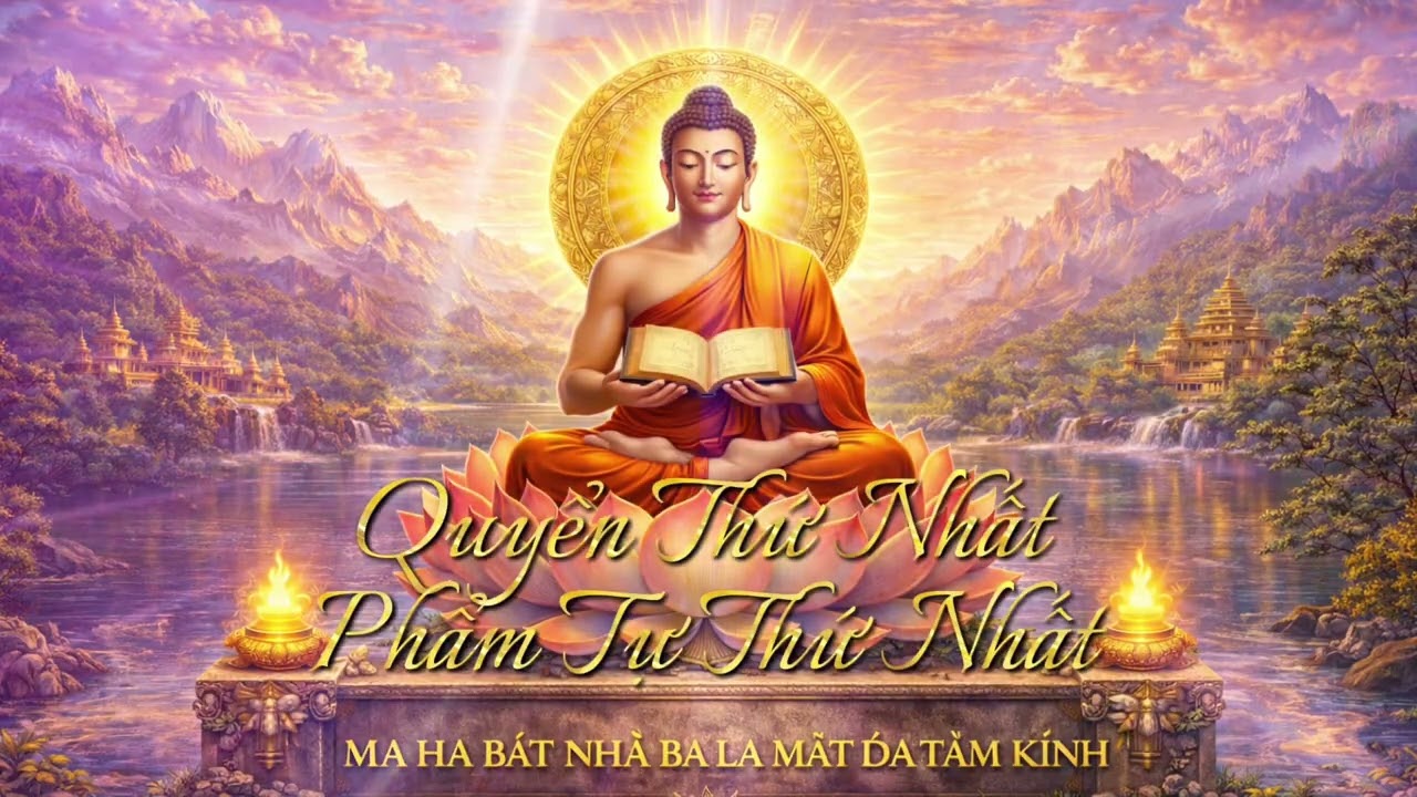 Kinh Ma Ha Bát Nha Ba La Mật (Q-1 Phẩm 1&2&3)