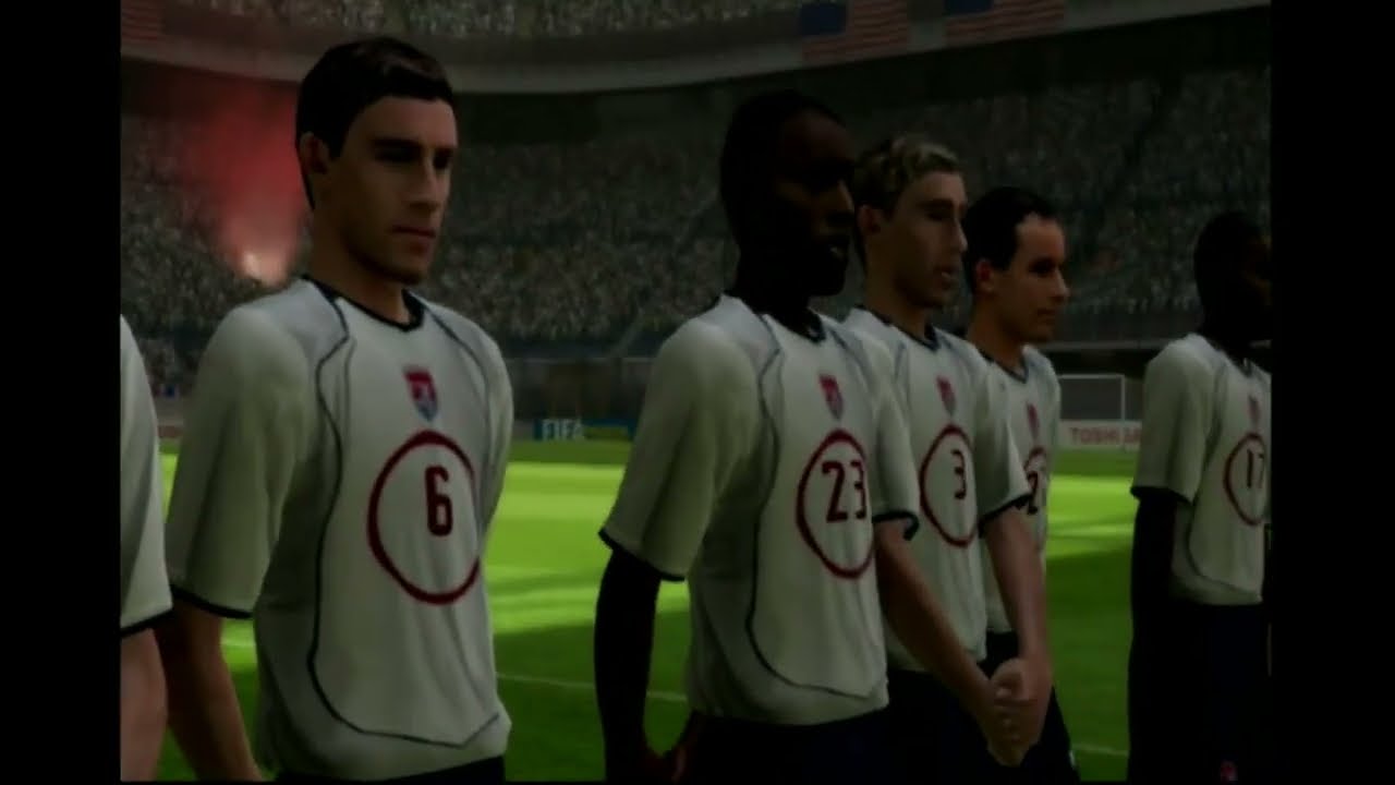 FIFA Soccer 2005 (USA vs Finland) Original Xbox HD Gameplay