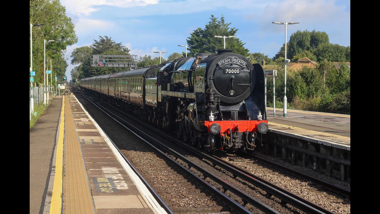 Locomotive Hauled Trains Around Barnham 2024 (August-December)