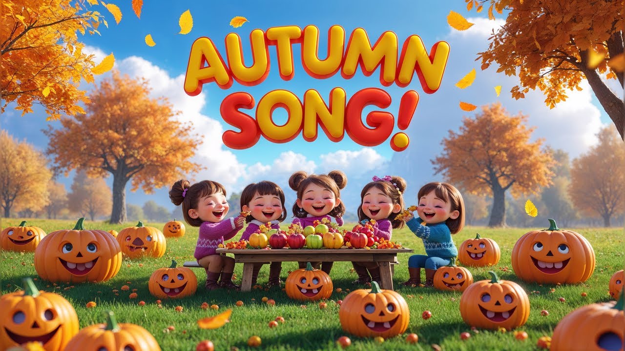 Autumn Song For Kids 2025-Happy Autumn Song!