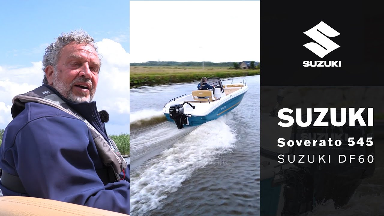 Ranieri Soverato 545 met Suzuki DF60 / BOOTTEST