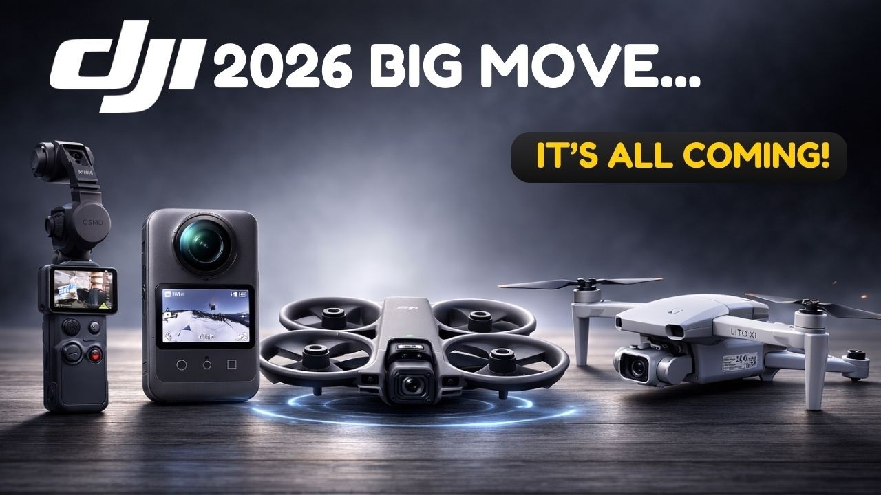 В сеть просочились самые важные новинки DJI 2026 года &mdash; Pocket 4, Avata 360, Lito X1 и многое дру...