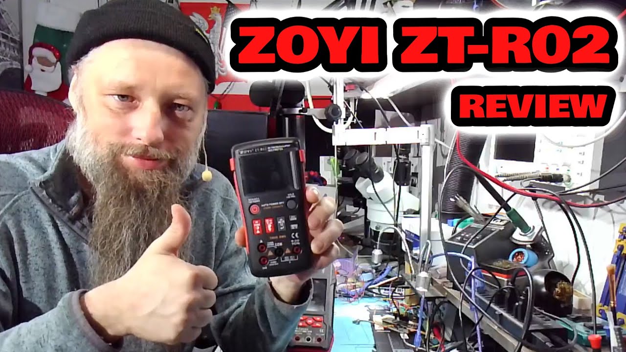 Обзор тепловизора и мультиметра ZOYI ZT-R02