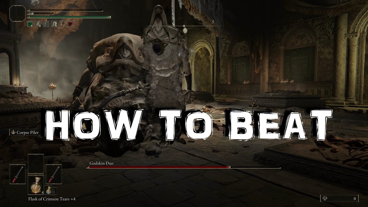 Elden Ring - How to Beat - Godskin Duo BOSS