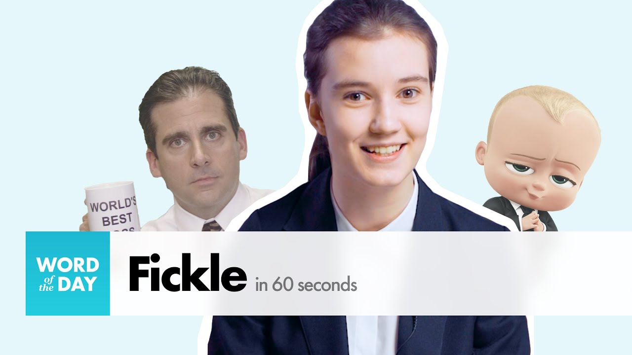 What does “Fickle” mean? | Word Of The Day — English Daily Vocabulary Builder