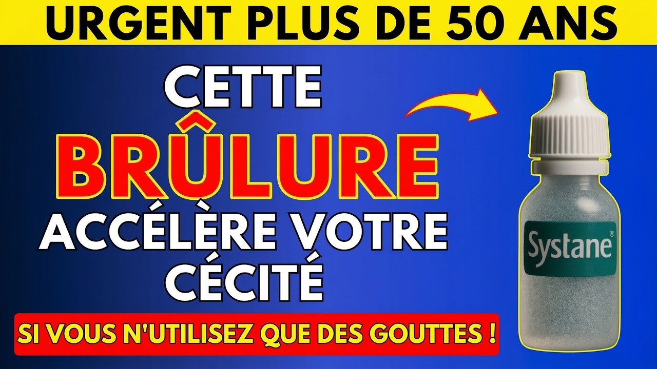 APRÈS 50 ANS : 4 Erreurs qui Dessèchent Vos Yeux et Accélèrent la CATARACTE (la #1 est la Pire)